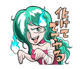 Monsters in Niiza City sticker #9391095