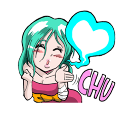 Monsters in Niiza City sticker #9391096