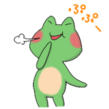 Frog KEROYAN Sticker -BASIC- sticker #9391517