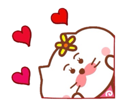 Hanachan karano tegami 2 sticker #9391744