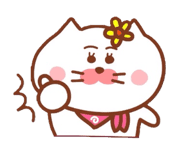 Hanachan karano tegami 2 sticker #9391751