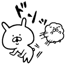 Chococo's Yuru Usagi 8(Relax Rabbit8) sticker #9392038