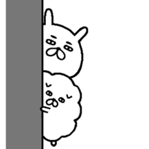 Chococo's Yuru Usagi 8(Relax Rabbit8) sticker #9392047