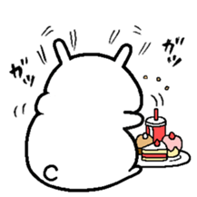 Chococo's Yuru Usagi 8(Relax Rabbit8) sticker #9392050