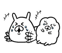 Chococo's Yuru Usagi 8(Relax Rabbit8) sticker #9392062