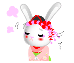 Mai Maiko rabbit Vol.2 sticker #9392405