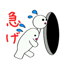 Black hole monster sticker #9392657