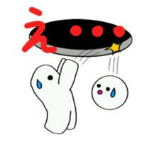 Black hole monster sticker #9392661