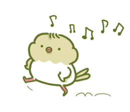 Cute a pigeon sticker #9392709