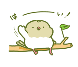 Cute a pigeon sticker #9392712