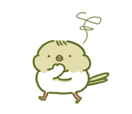 Cute a pigeon sticker #9392714