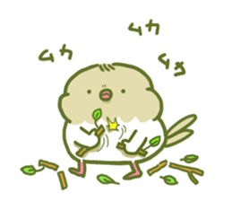 Cute a pigeon sticker #9392718