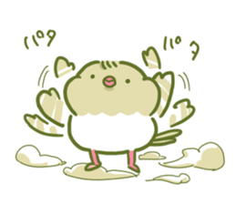 Cute a pigeon sticker #9392730