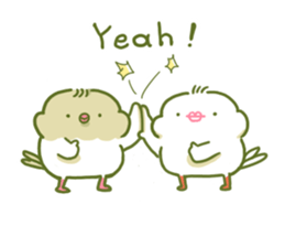 Cute a pigeon sticker #9392739