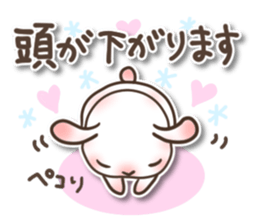 The wabi and sabi rabbit 3 sticker #9393100