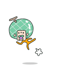 Melon man(world sticker #9393591