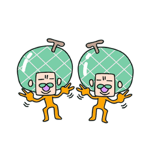 Melon man(world sticker #9393592