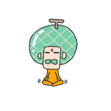 Melon man(world sticker #9393599