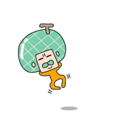 Melon man(world sticker #9393604