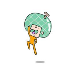 Melon man(world sticker #9393605