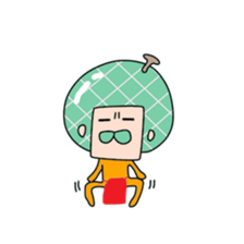 Melon man(world sticker #9393612
