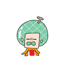Melon man(world sticker #9393615