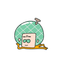 Melon man(world sticker #9393616
