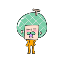 Melon man(world sticker #9393617