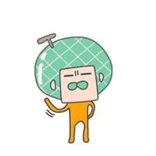 Melon man(world sticker #9393623
