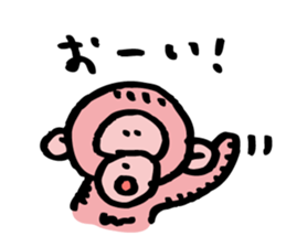 Pinky Monkey-Chan sticker #9393744
