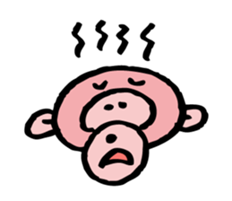 Pinky Monkey-Chan sticker #9393751