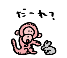 Pinky Monkey-Chan sticker #9393757