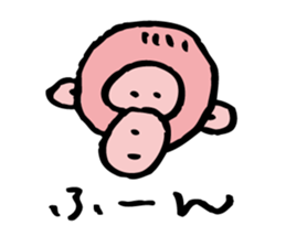 Pinky Monkey-Chan sticker #9393762
