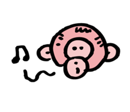 Pinky Monkey-Chan sticker #9393767