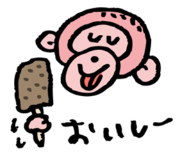 Pinky Monkey-Chan sticker #9393769