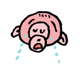 Pinky Monkey-Chan sticker #9393774
