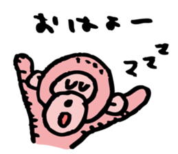 Pinky Monkey-Chan sticker #9393776