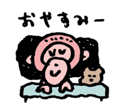 Pinky Monkey-Chan sticker #9393778