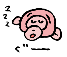 Pinky Monkey-Chan sticker #9393779