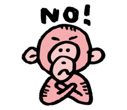 Pinky Monkey-Chan sticker #9393783