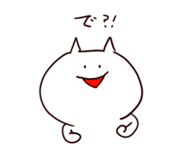 The smile of cat 3 sticker #9394024