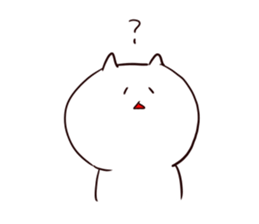 The smile of cat 3 sticker #9394040