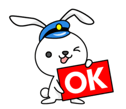 Bunny Stationmaster: Mochy sticker #9394592