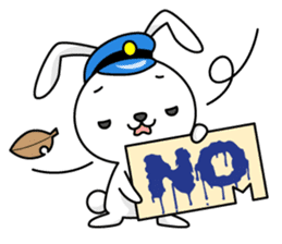 Bunny Stationmaster: Mochy sticker #9394594