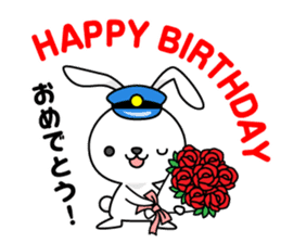 Bunny Stationmaster: Mochy sticker #9394602