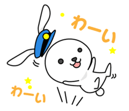 Bunny Stationmaster: Mochy sticker #9394609