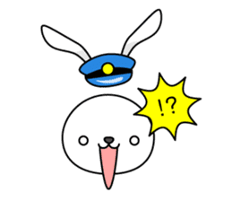 Bunny Stationmaster: Mochy sticker #9394614