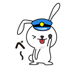 Bunny Stationmaster: Mochy sticker #9394616