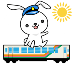 Bunny Stationmaster: Mochy sticker #9394618