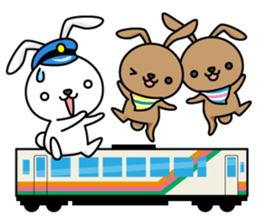 Bunny Stationmaster: Mochy sticker #9394623